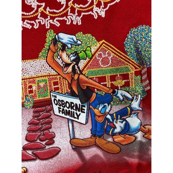 VTG Disney 2001 Spectacle of Lights Sweatshirt‎ 2XL Rare Christmas - Picture 13 of 15